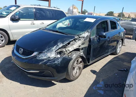 2013 Honda Civic Lx из США, поврежденный, VIN 19XFB2F54DE224372